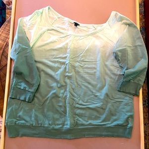 Torrid Off Shoulder Lt Weight Sweatshirt 3X